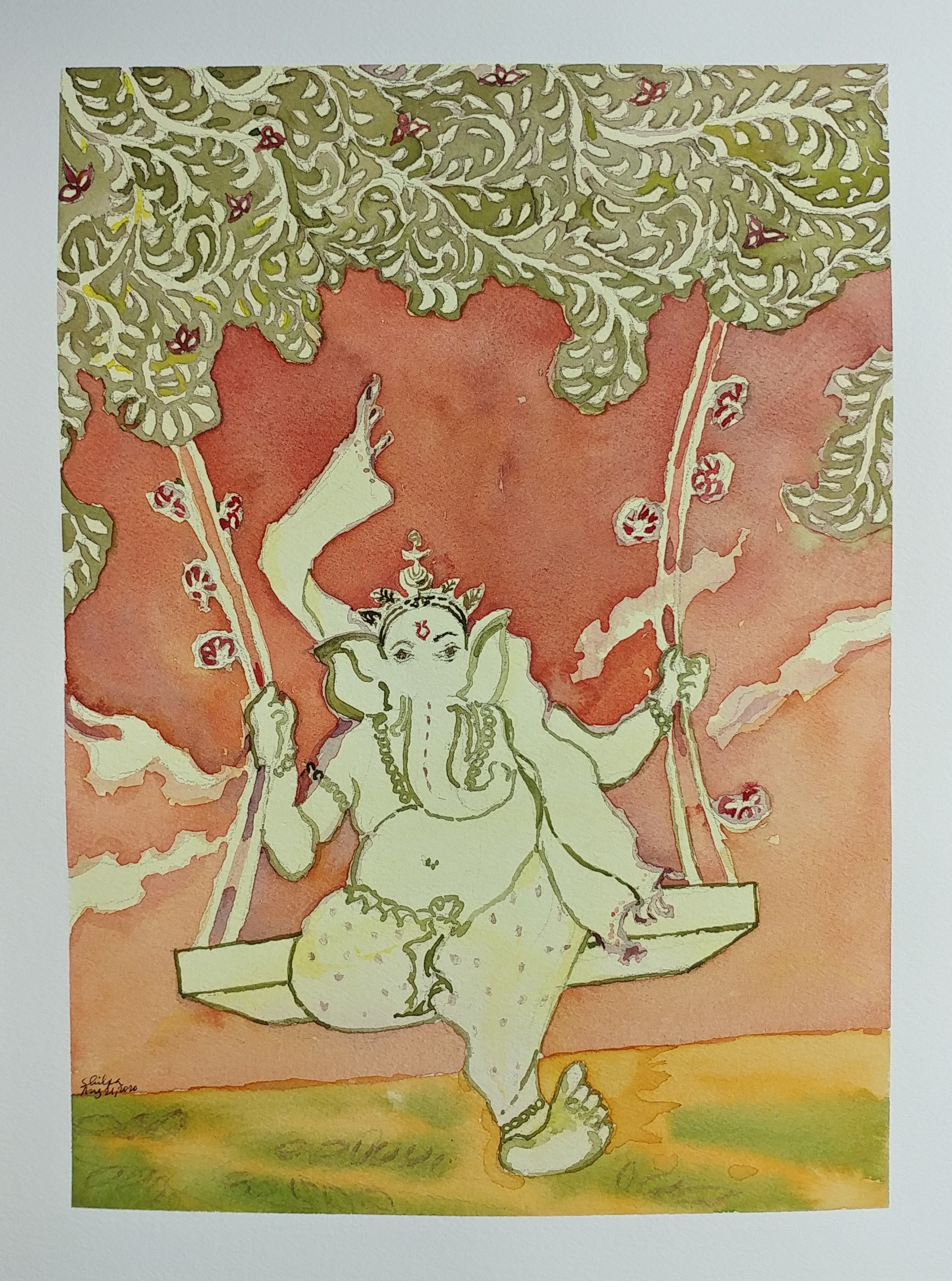 Ancient Indian Art and Dyes