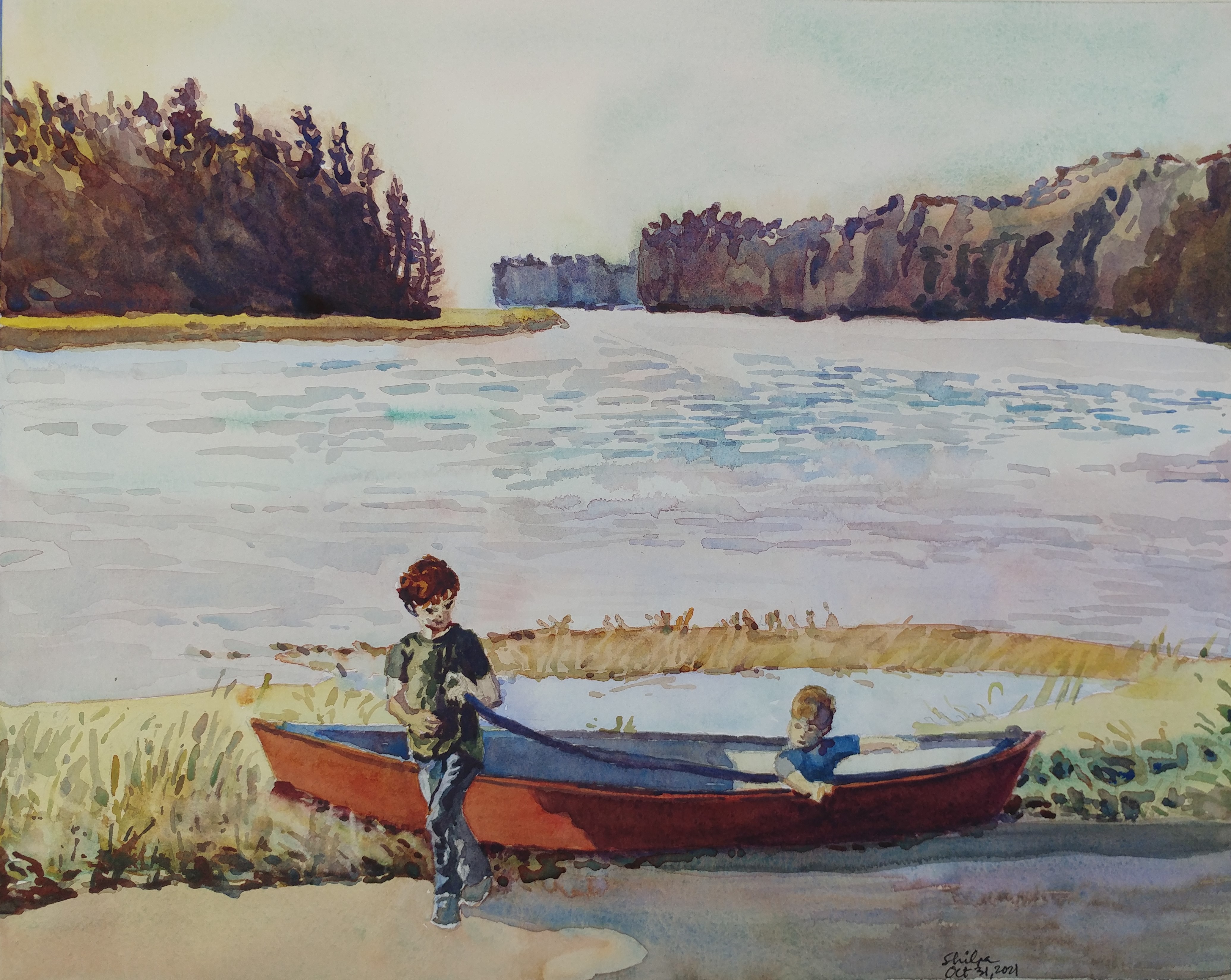 Balancing the foreground