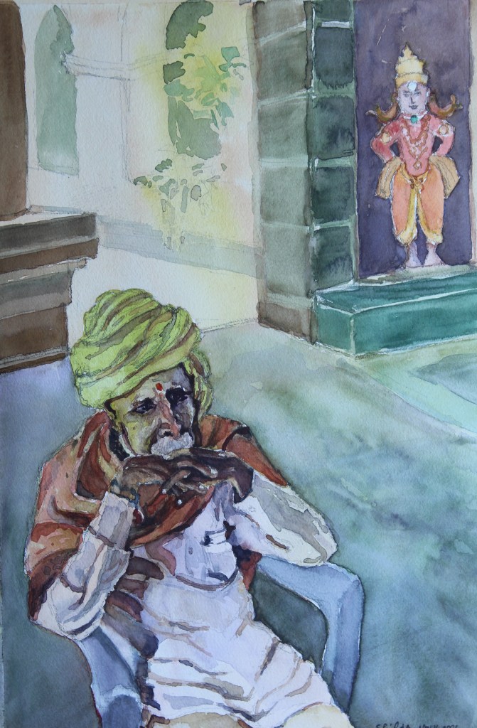A devotee of Vitthal