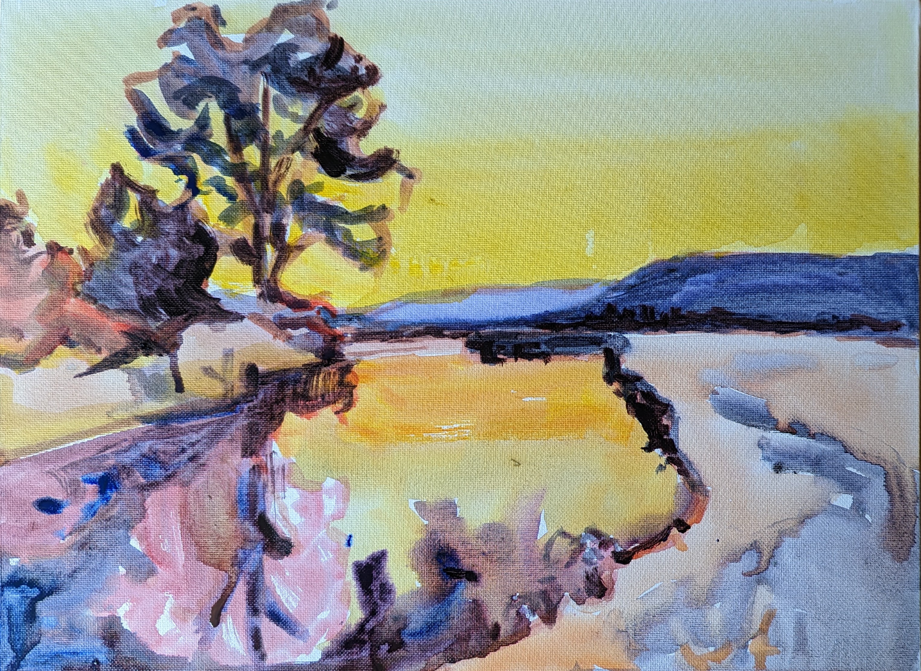 Acrylics? Maybe.